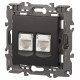 Розетка Ethernet RJ-45 без рамки Эра Эра Elegance 14-3108-05