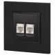 Розетка Ethernet RJ-45 без рамки Эра Эра Elegance 14-3108-05