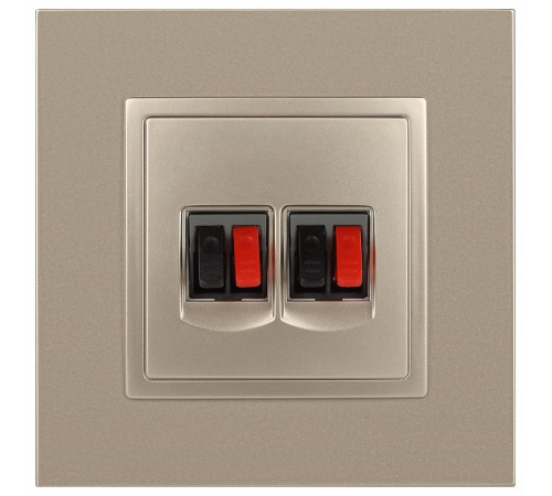 Розетка акустическая без рамки Эра Эра Elegance 14-3112-04