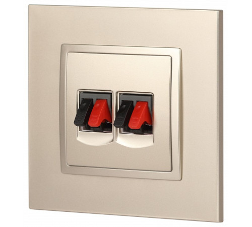 Розетка акустическая без рамки Эра Эра Elegance 14-3112-04