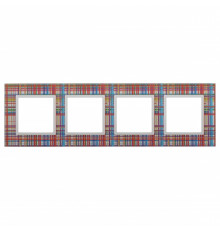 Рамка на 4 поста Эра Эра Elegance 14-5104-00