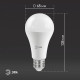 Лампа светодиодная Эра Стандарт LED A65-25W-827-E27