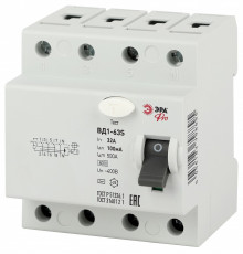 Устройство защитного отключения 4P Эра ВД1-63S NO-902-154