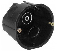 Подрозетник Эра  KUT-68-45-black