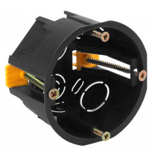 Подрозетник для полых стен Эра  KUP-68-45-black