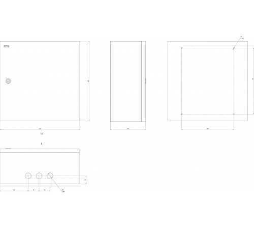 Электрический щиток накладной Эра NO_SIMPLE_STM_SHMP-05_IP31