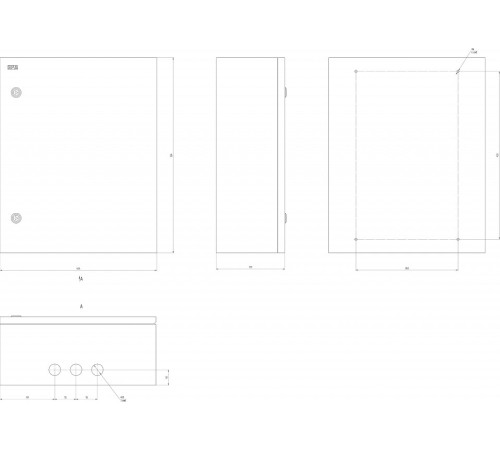 Электрический щиток накладной Эра NO_SIMPLE_STM_SHMP-06_IP31