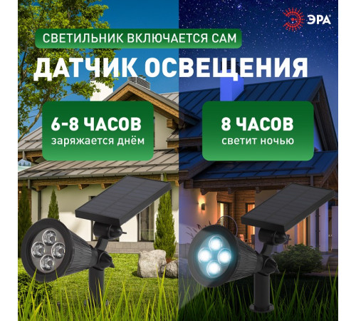 Наземный низкий светильник Эра ERASP024-10