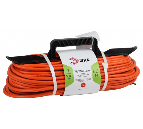 Удлинитель Эра UFx-1e-3x1.5-40m
