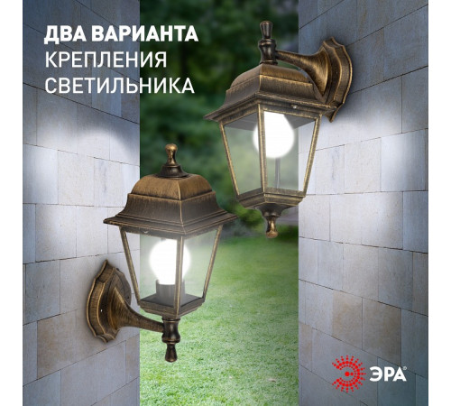 Светильник на штанге Эра НБУ 04-60-001 бронза