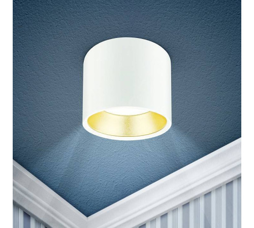 Накладной светильник Эра OL8 GX53 WH/GD Б0048536