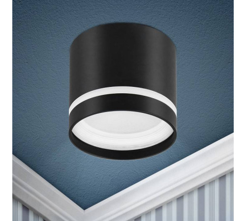 Накладной светильник Эра OL9 GX53 BK/WH Б0048542