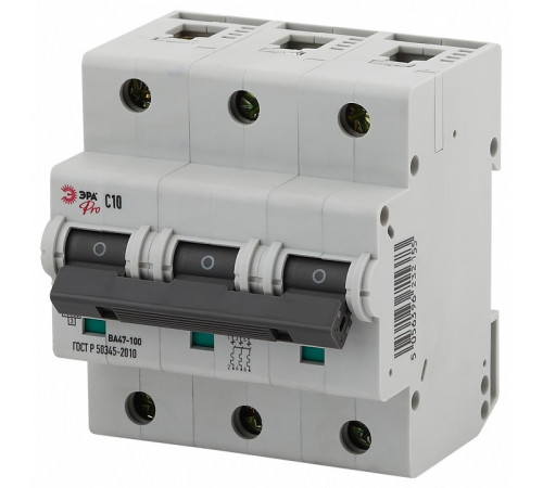 Автоматический выключатель 3P Эра ВА47-100 NO-902-279