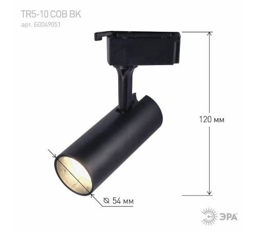 Светильник на штанге Эра TR5-10 COB BK
