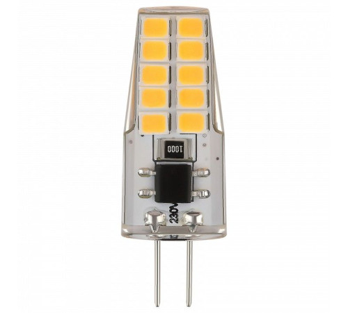 Лампа светодиодная ЭРА Стандарт G4 2.5 Вт 2700 К LED-JC-2,5W-220V-SLC-827-G4