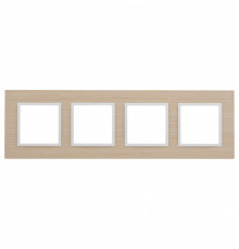 Рамка на 4 поста Эра Эра Elegance 14-5304-01