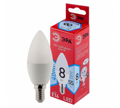 Лампа светодиодная Эра LED B35-8W-840-E14 R