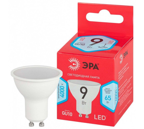Лампа светодиодная Эра LED MR16-9W-840-GU10 R