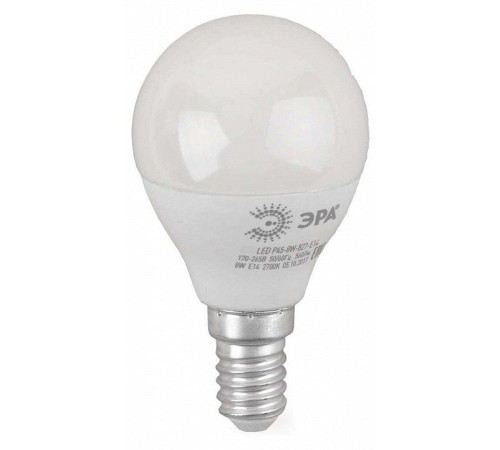 Лампа светодиодная Эра LED P45-8W-827-E14 R