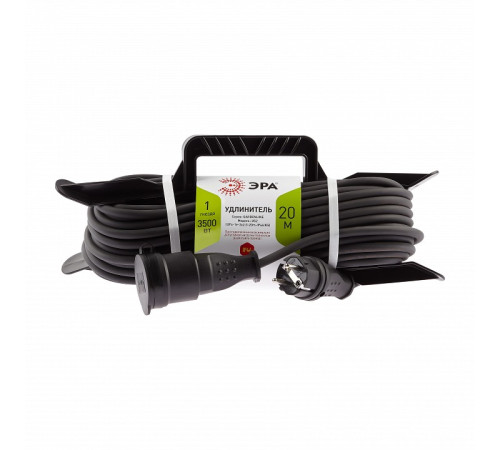 Удлинитель Эра UFx-1e-3x2,5-20m-IP44(KG)