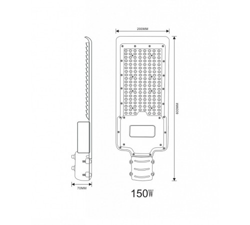 Консольный светильник Эра SPP-502-0-50K-200
