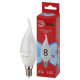 Лампа светодиодная Эра E14 8Вт 4000K LED BXS-8W-840-E14 R