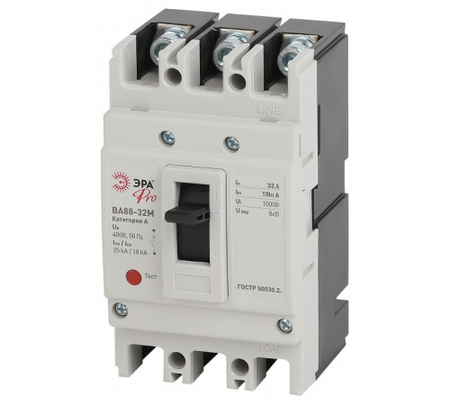 Автоматический выключатель 3P Эра ВА88-32М SVA10-3-0032-E
