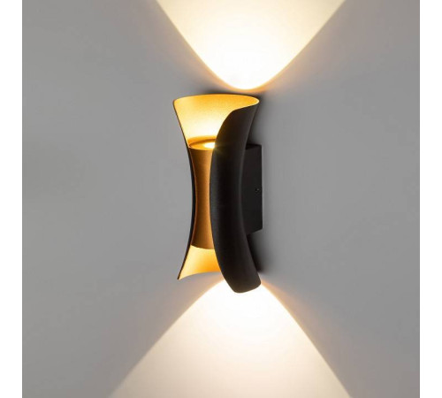 Накладной светильник Эра WL42 BK+GD Б0054420