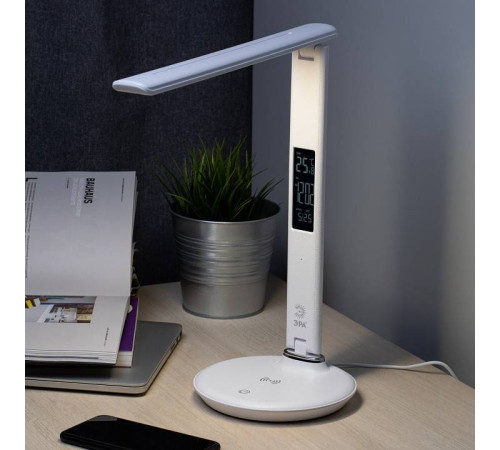 Настольная лампа офисная Эра NLED-505-10W-W