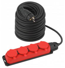Удлинитель Эра  UK-4e-3x1,5-50m-IP44(KG)