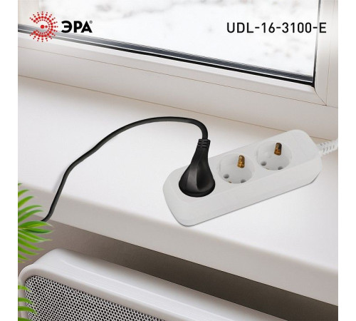 Удлинитель Эра UDL-16-3100-E