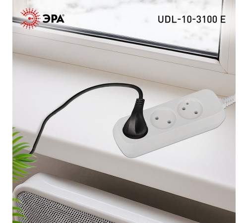 Удлинитель Эра UDL-10-3100