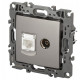 ТВ-розетка и розетка Ethernet RJ-45 без рамки Эра Эра 12 12-3110-16