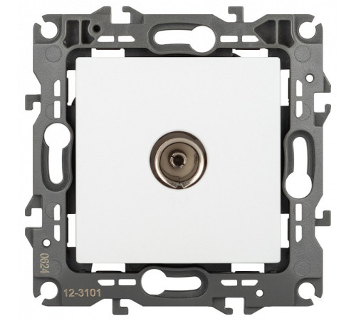 ТВ-розетка без рамки Эра Эра 12 12-3101-01М