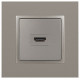 Розетка акустическая без рамки Эра Эра Elegance 14-3114-16