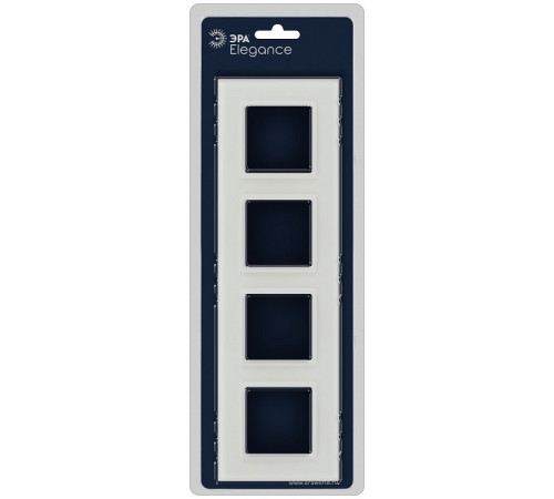 Рамка на 4 поста Эра Эра Elegance 14-5104-01М