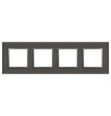 Рамка на 4 поста Эра Эра Elegance 14-5104-16