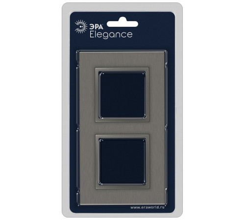 Рамка на 2 поста Эра Эра Elegance 14-5202-16