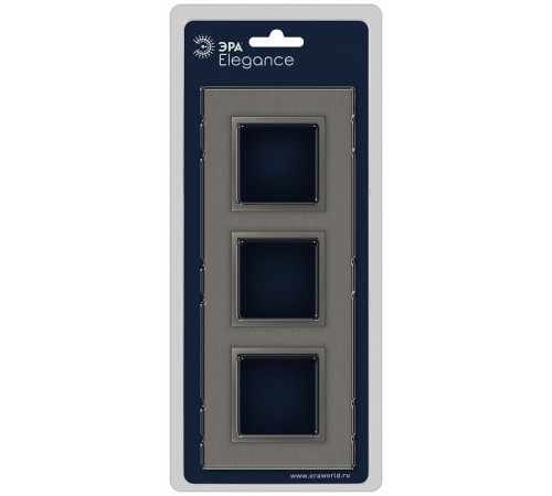 Рамка на 3 поста Эра Эра Elegance 14-5203-16