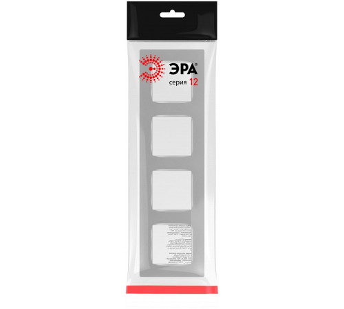 Рамка на 4 поста Эра Эра 12 12-5204-03