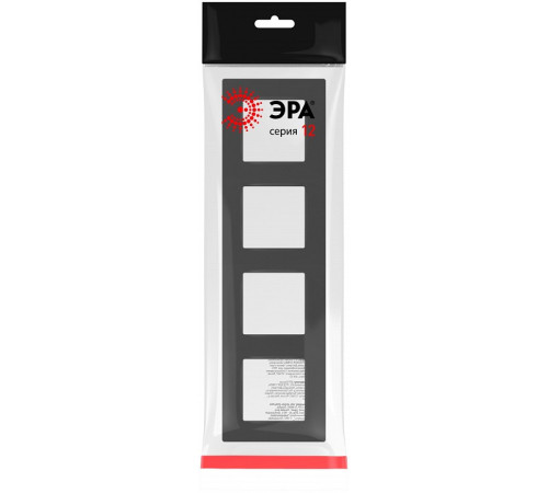 Рамка на 4 поста Эра Эра 12 12-5204-05