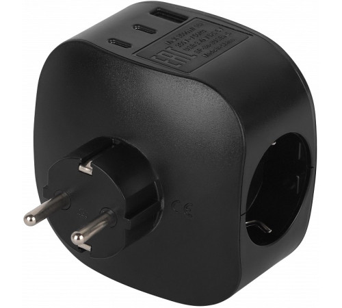 Разветвитель Эра SP-3e-3USBAC-B