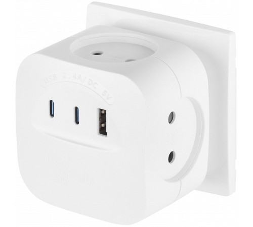 Разветвитель Эра SP-4-3USBAC-W