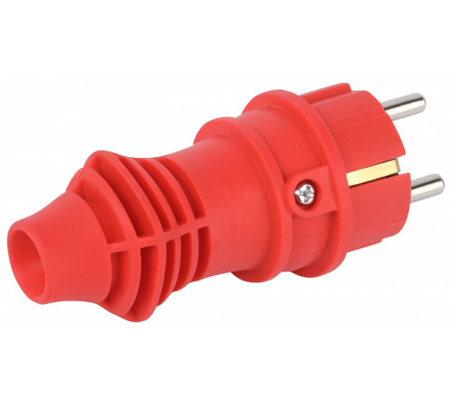 Вилка прямая с заземлением Эра VX13-R-IP44