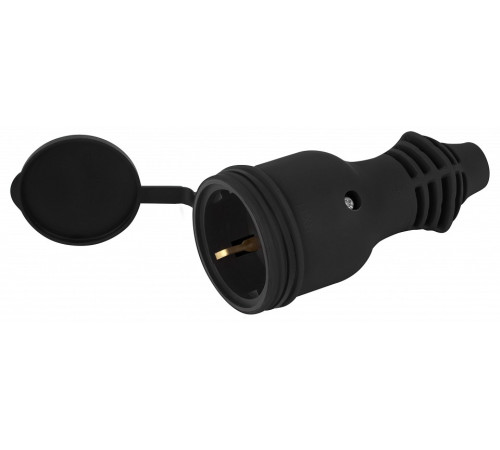 Розетка с заземлением Эра RX11-B-IP44