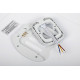 Накладной светильник Эра SPB-6 Jane 86W-3K-6,5K-RC WH+GR