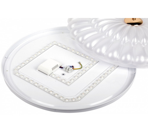 Накладной светильник Эра SPB-6 Chester 84W-3K-6,5K WH+GD