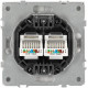 Розетка двойная Ethernet RJ-45 без рамки Эра Galaxy 15-3108-01