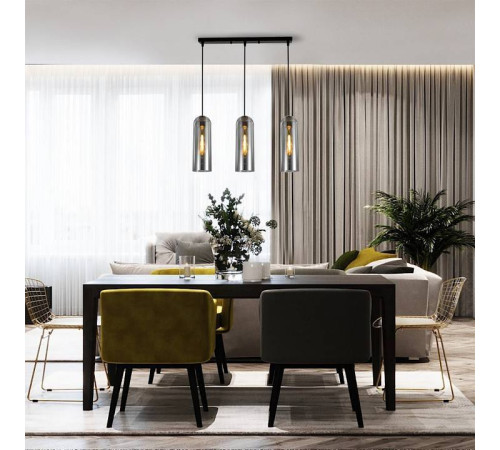 Подвесной светильник Escada Damask 10195/3S Smoke