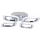 Люстра на штанге Escada 10222/4LED Chrome
